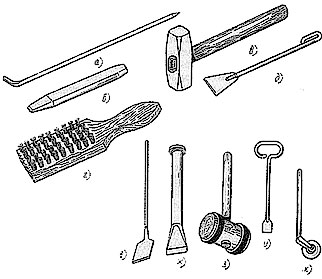 Ручные инструменты для монтажа сборных железобетонных конструкций